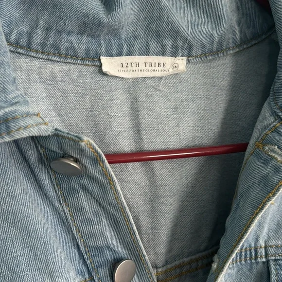 12th tribe Jean jump suit - Picture 5 of 6